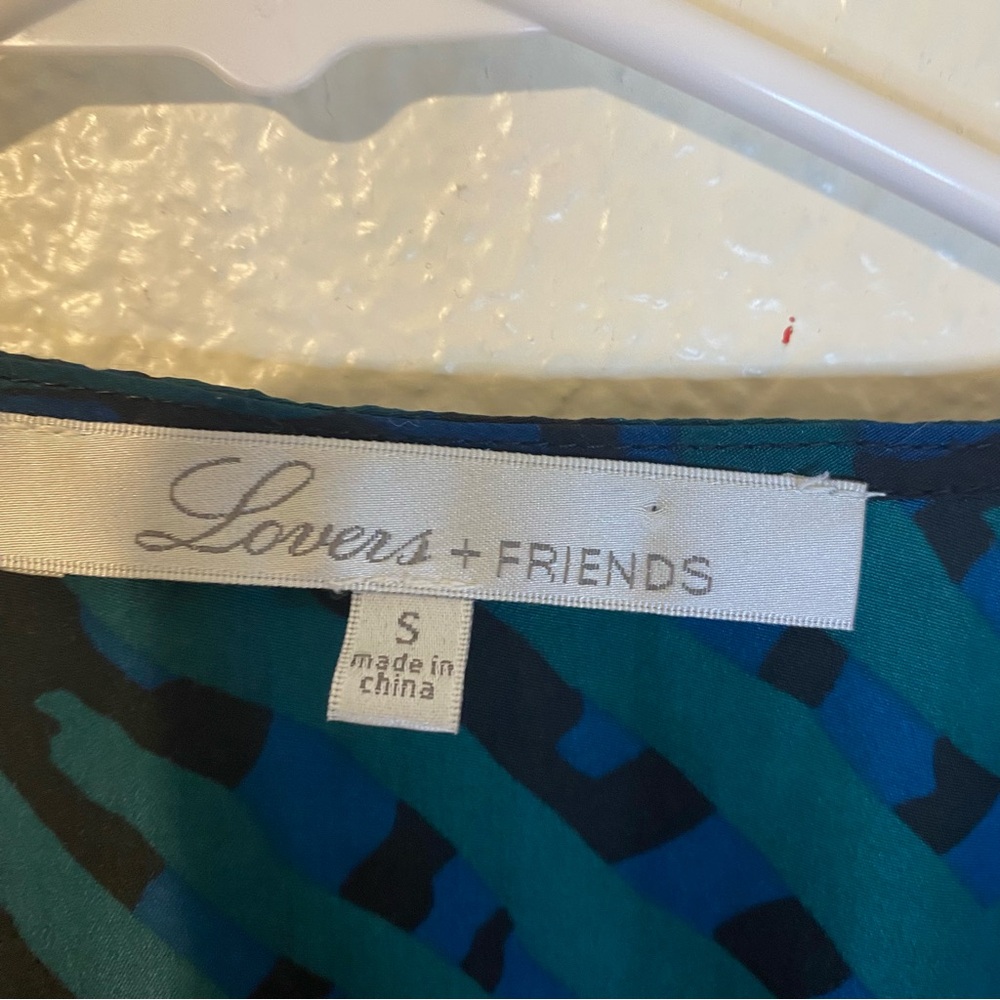 Lovers + Friends Monday to Friday Zebra Print Romper in Evergreen Animal Size S - Picture 6 of 7